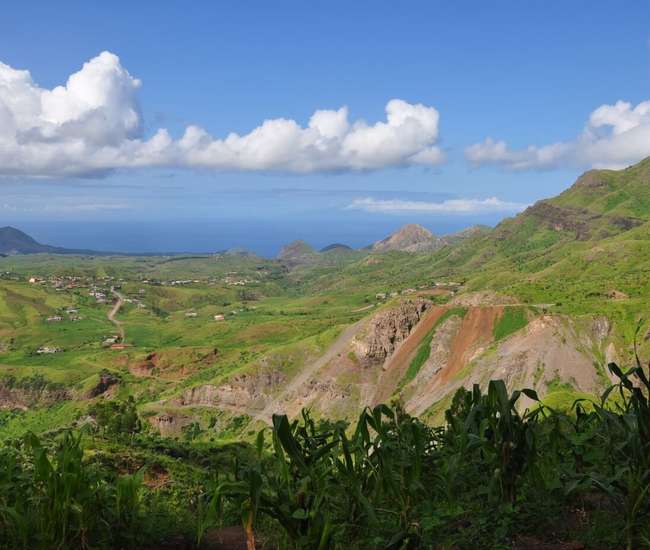 kapverdische Hauptinsel Santiago - Beim Wandern in der Serra Malagueta