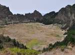 Kapverden - Trekking  Insel Santo Antão  im Nordosten: Blick in den Cova Crater