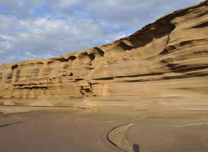 Kapverdische Insel São Nicolau Felsen von Carberinho