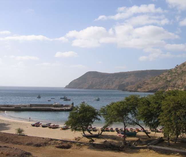Kapverdische Insel Santiago Bucht von Tarrafal