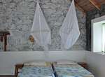 Santo Antão: Twinbettzimmer mit Moskitonetzen im Mar Tranquilidade