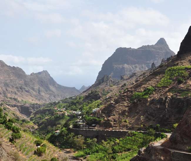 Kapverden Rundreise Berge und Meer - Komfortable Ausflüge: Blick ins Garcatal