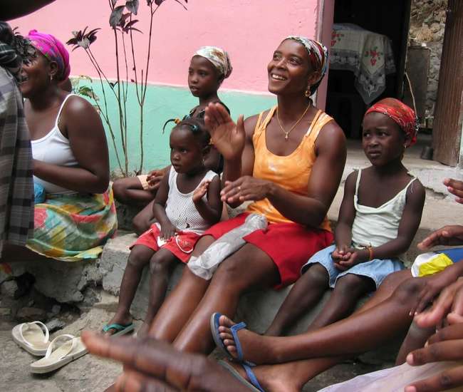 Kapverdische Insel Santiago : Highlights : Beim Batuko