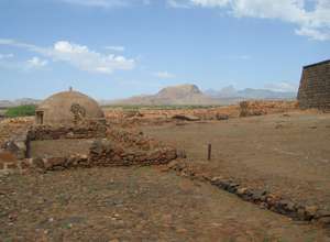 Kapverdische Insel Santiago - Cidade Velha Im Fort Real São Filipe