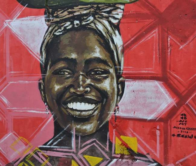 Kapverden individuelle Rundreise: Wandmalerei