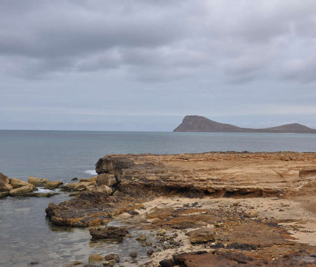Kapverdische Badeinsel Sal Auf Inselrundfahrt