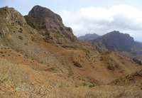 Santiago: Blick auf Berglandschaft